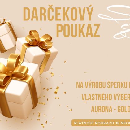 Darčekové poukážky